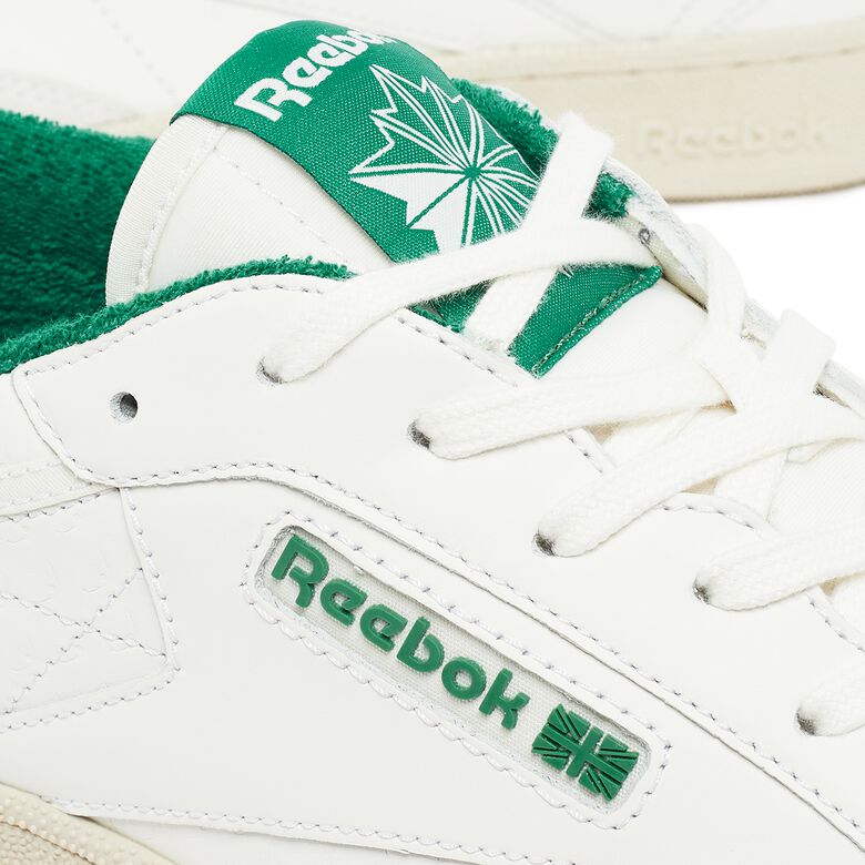 Reebok Club C white green