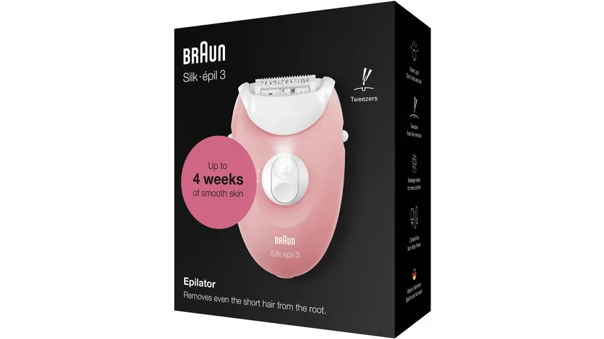 Braun Epilierer Silk-épil 3-176