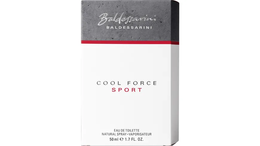 Baldessarini Cool Force Sport Eau de Toilette Natural Spray 50 ml