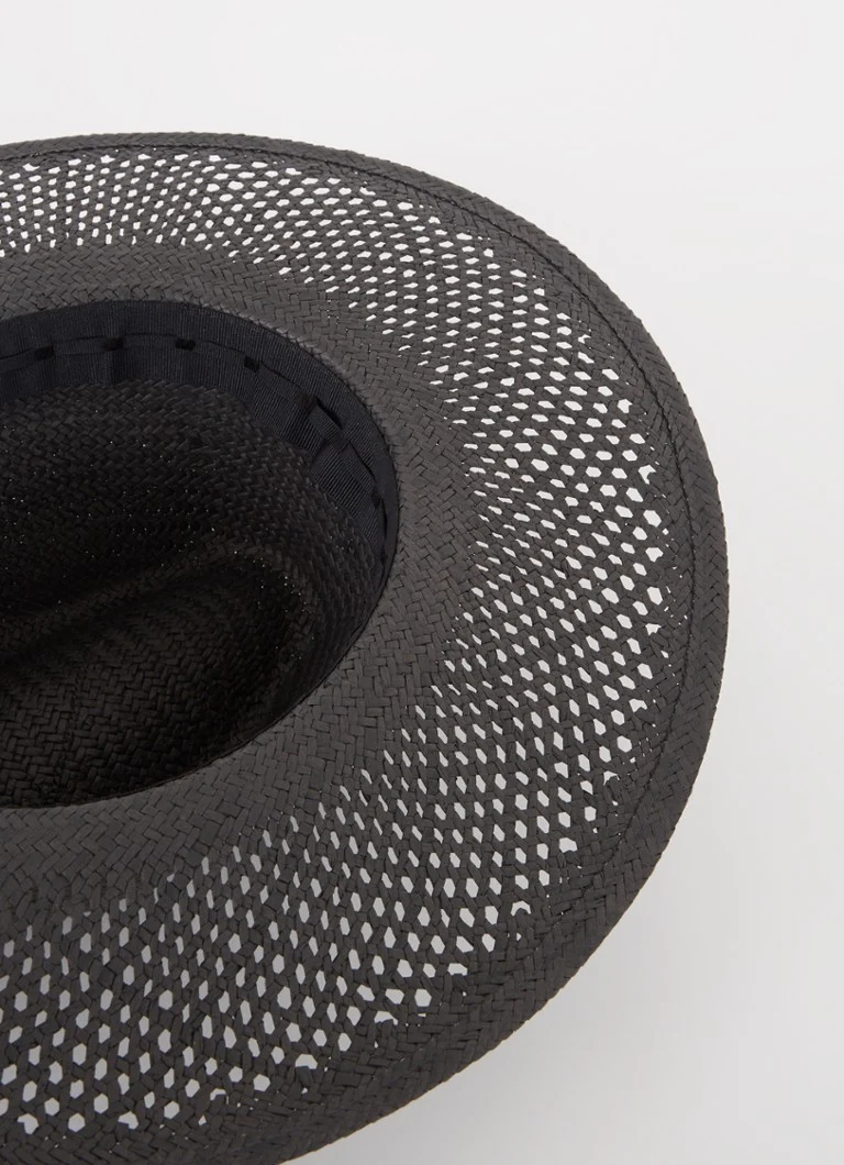 Cappello MaxMara Sidney con dettagli in pelle