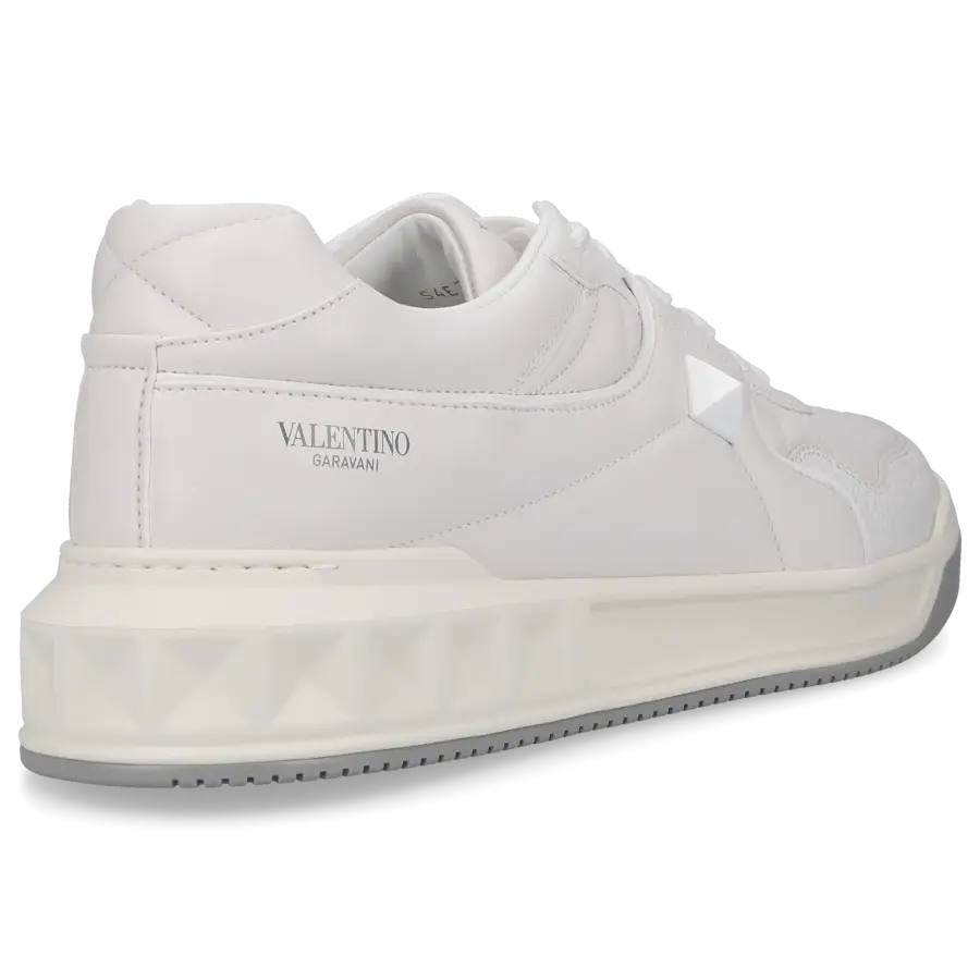 Valentino Garavani - Sneaker low ONE STUD Nappaleder - weiß