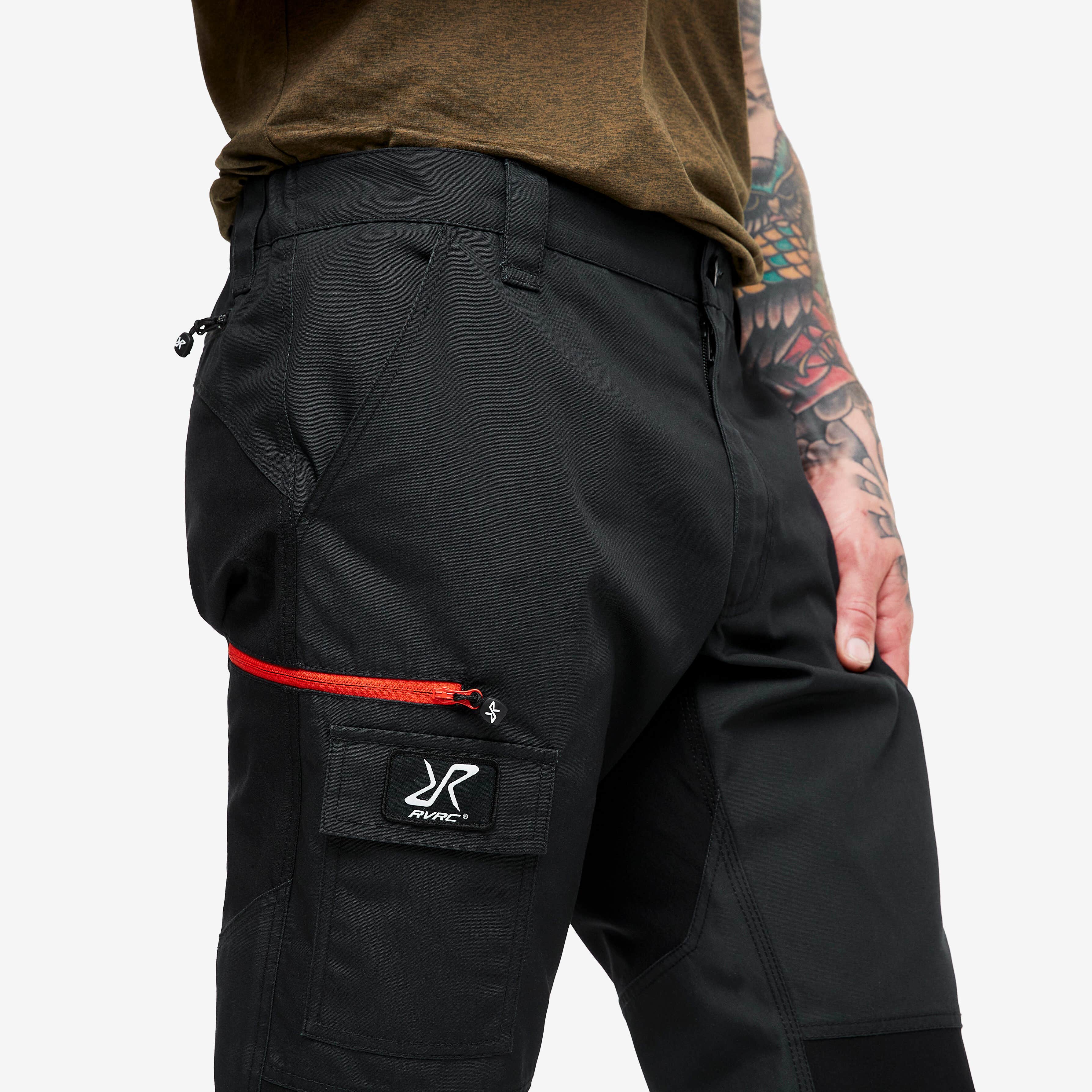 Nordwand Pants Homme Charcoal Black/Lava