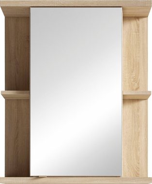 byLIVING Spiegelschrank Nebraska Breite 60 cm, mit großer Spiegeltür und viel Stauraum