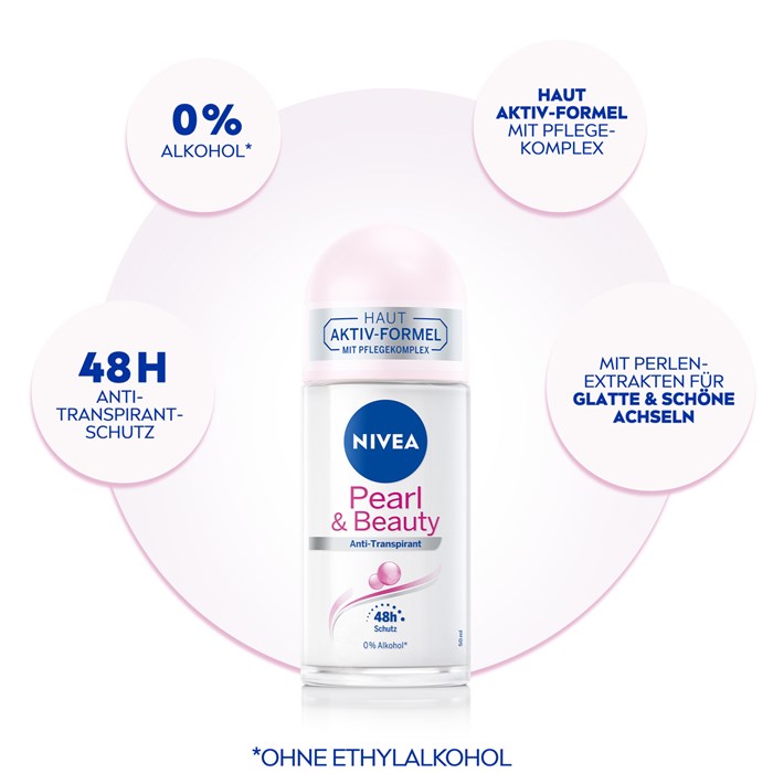 Pearl & Beauty Anti-Transpirant Roll-On