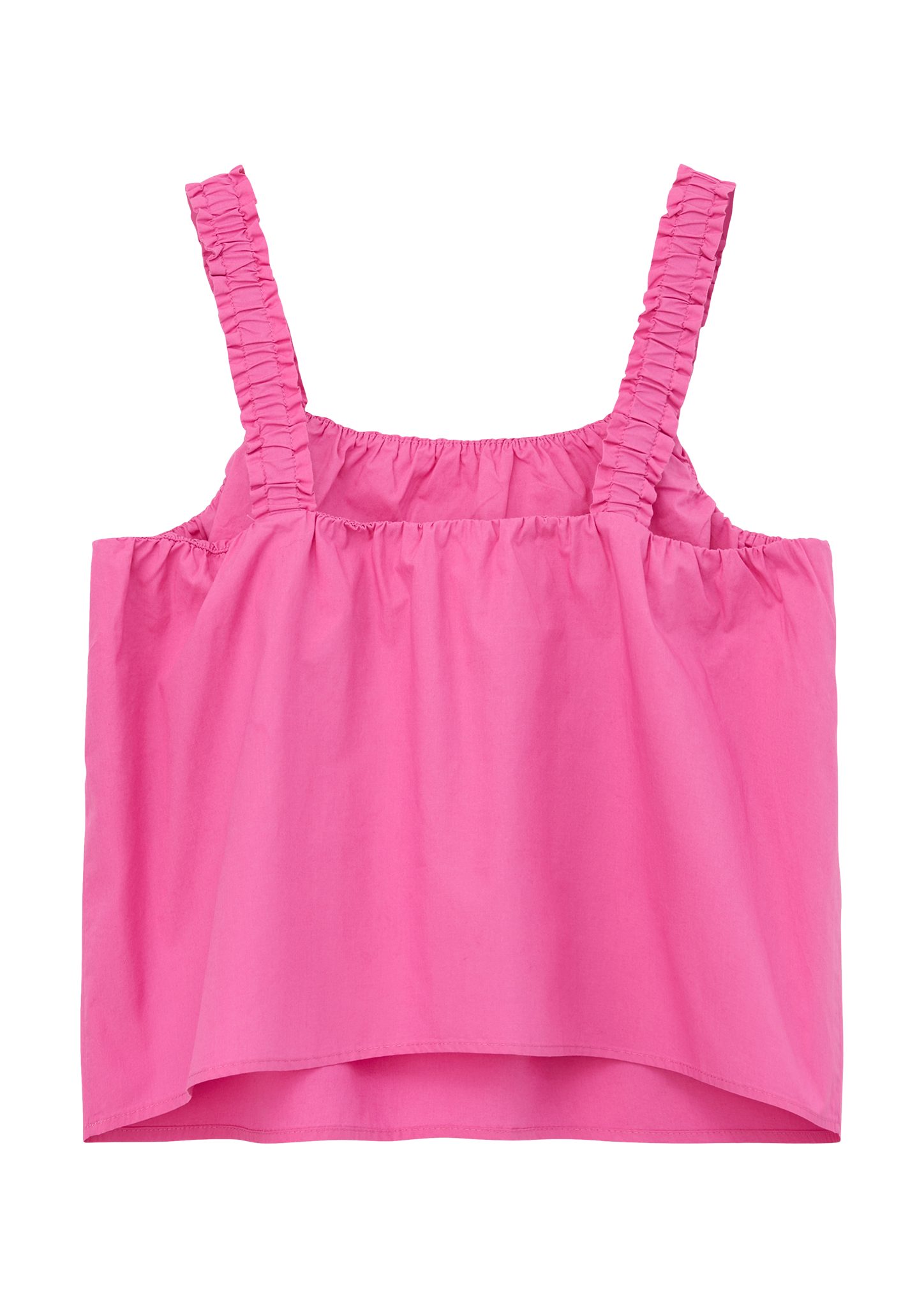 s.Oliver Blusentop Bluse aus Popeline Raffung
