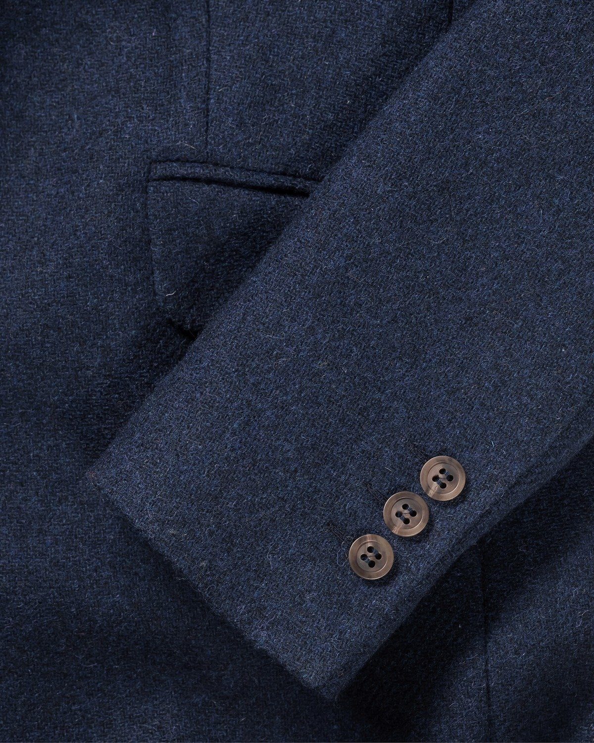 Highmoor Jackenblazer Tweedblazer mit Lodenkontrast