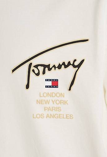 TOMMY-JEANS Herren T-Shirt CLSC GOLD SIGNATURE BACK TEE Regular Fit