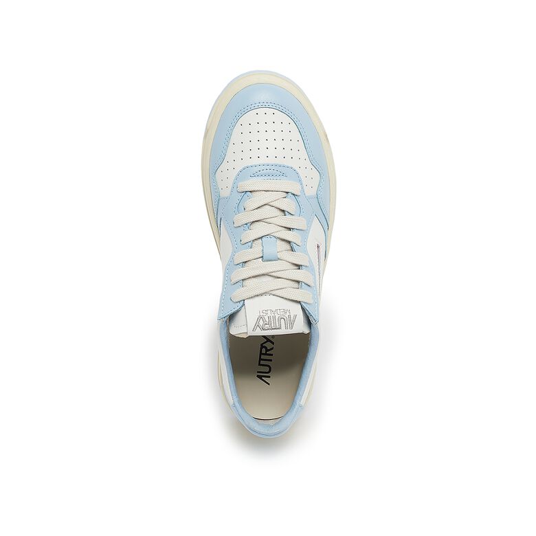 Autry Wmns Medalist Low leat/leat wht/st blue