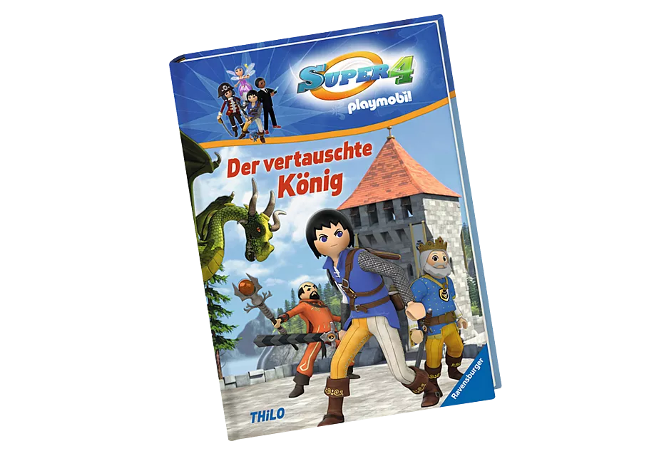 Super 4: Erstleser - Der vertauschte K&ouml;nig
