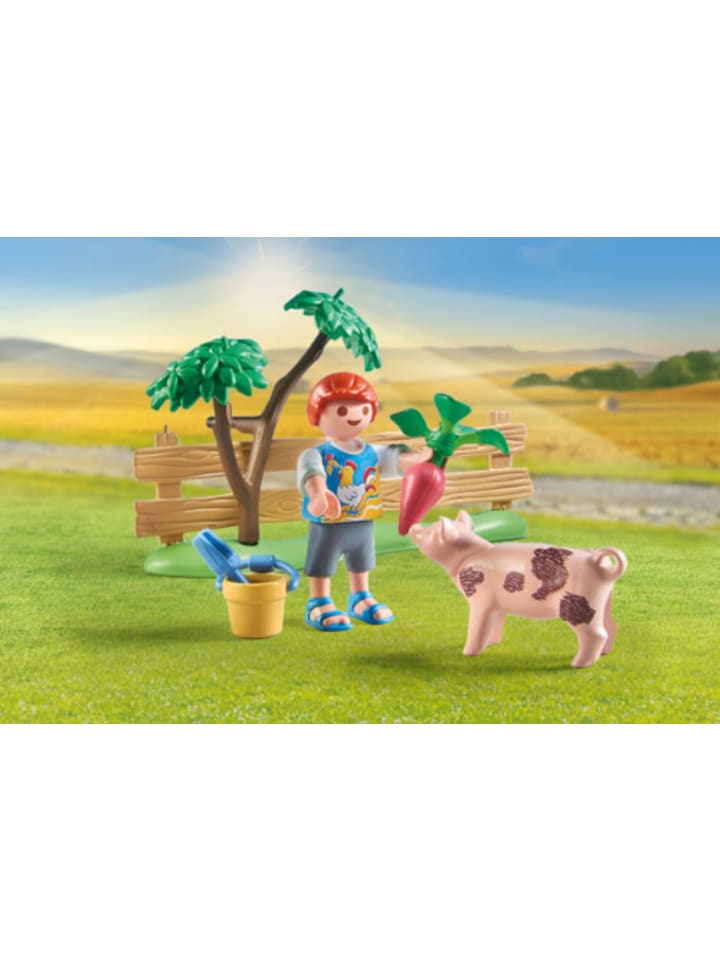 Playmobil Spielfigur Set Country Idyllischer Gemüsegarten bei den Großeltern, 4-10 Jahre günstig kaufen onesize