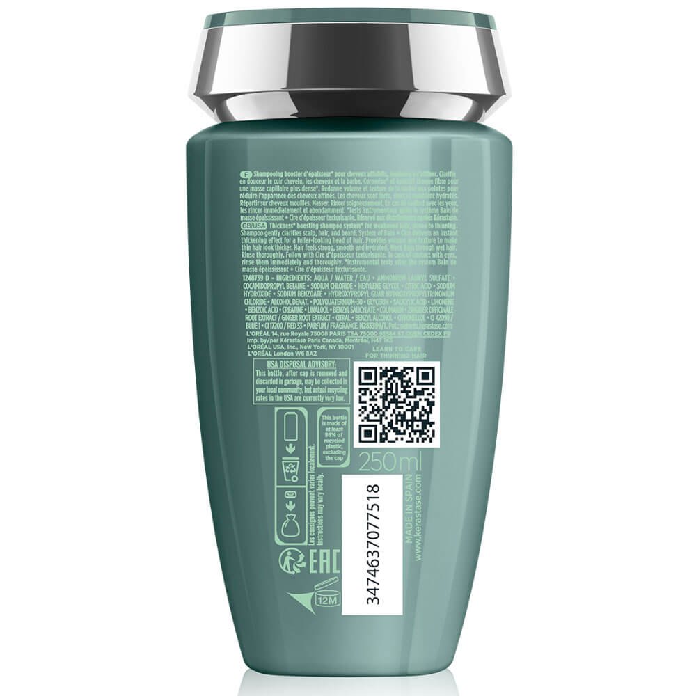 KÉRASTASE Genesis Homme Bain de Masse Épaississant - Haardichte stärkendes Haarbad