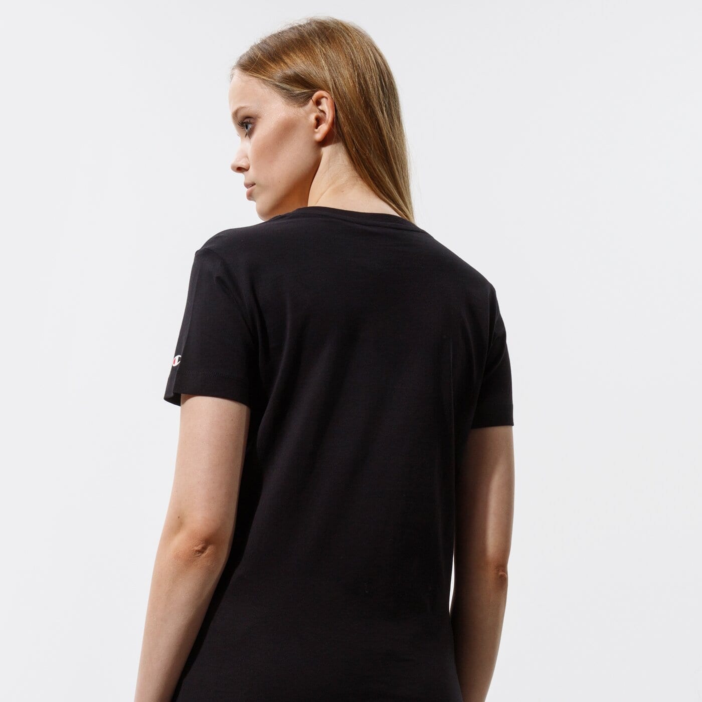CHAMPION T-SHIRT CREWNECK T-SHIRT Schwarz