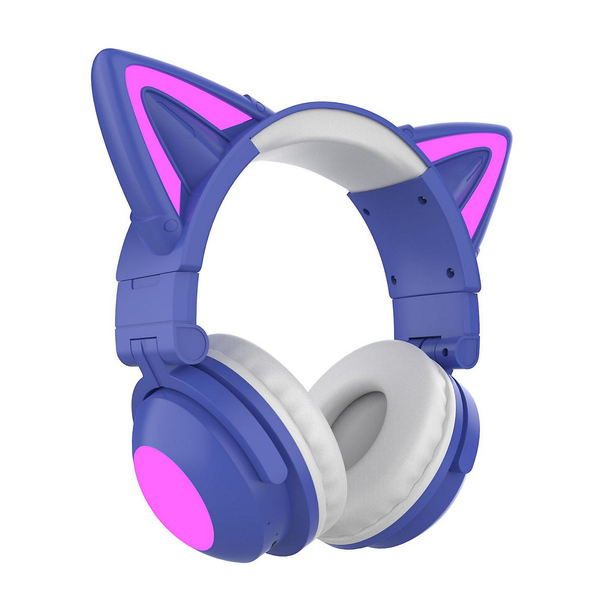 Niedliche Katzen ohren Gaming Headset drahtlose Bluetooth Katze Ohr Headset Kopfhörer Bluetooth kopfhörer mit Blinkende Glow