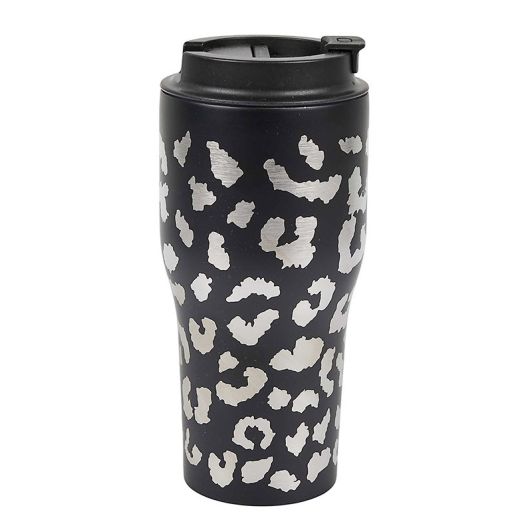 Mug isotherme à motif léopard 600 ml
