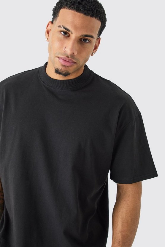 Oversize T-Shirt mit Graffiti-Print