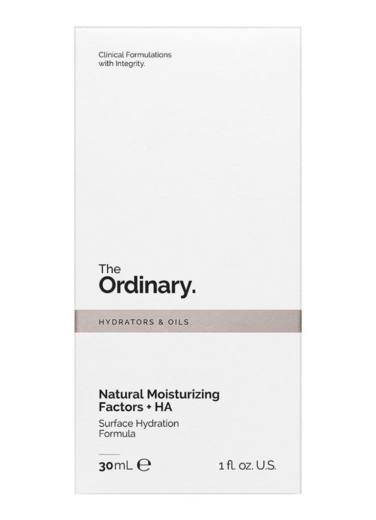 The Ordinary  Natural Moisturizing Factors + HA - hydraterende dag- en nachtcrème