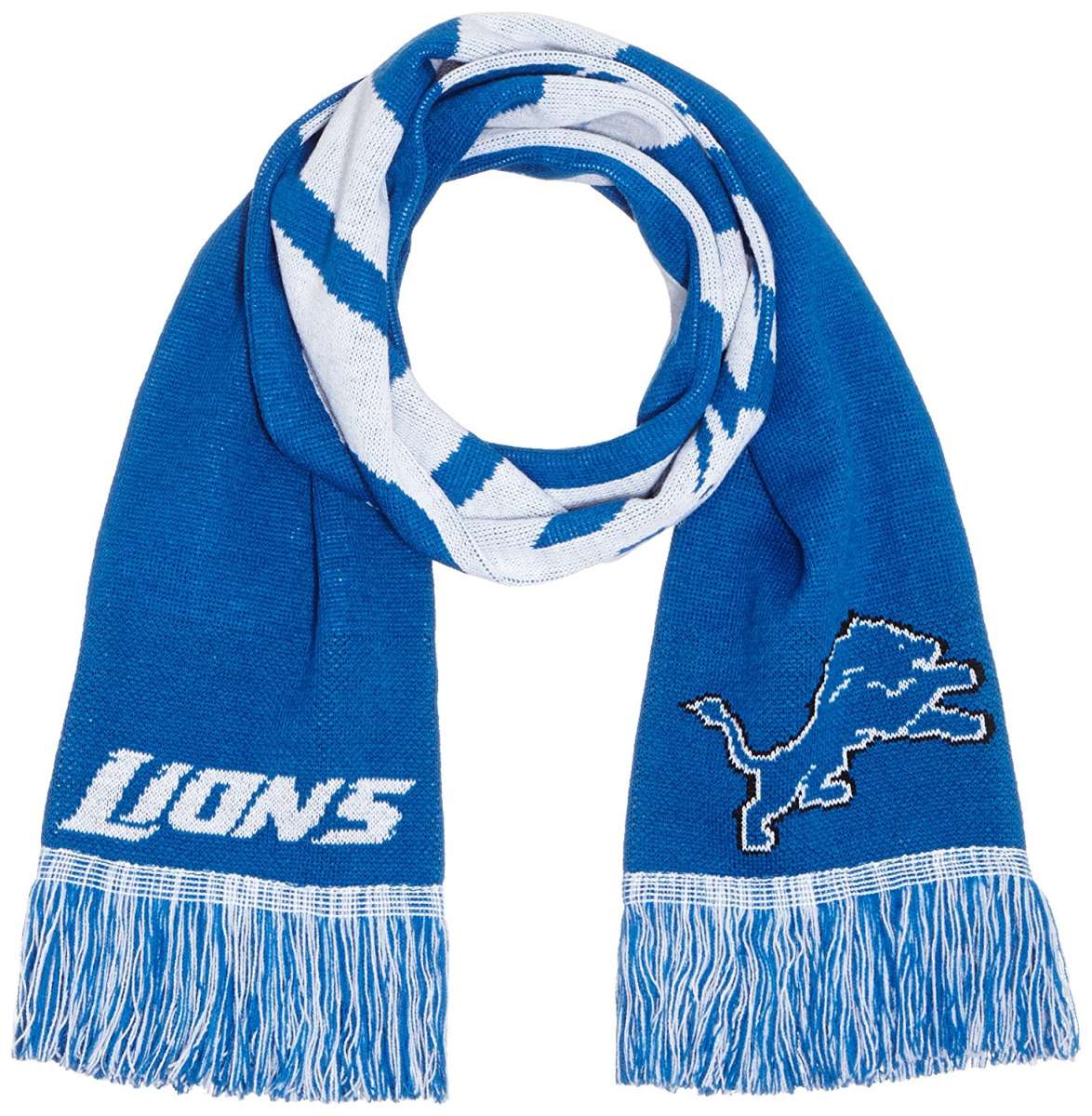 Detroit Lions NFL Scarf Wordmark Fan Schal SVNF14WMDL
