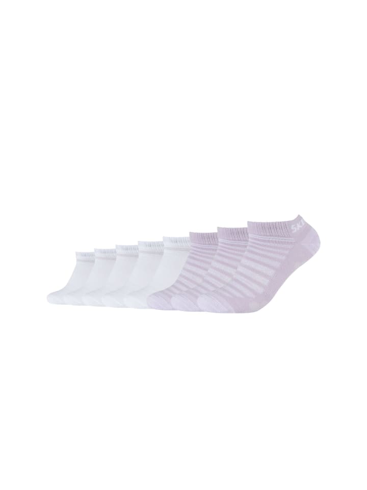 Skechers Sneakersocken 8er Pack mesh ventilation in pastel lilac günstig kaufen 43-46