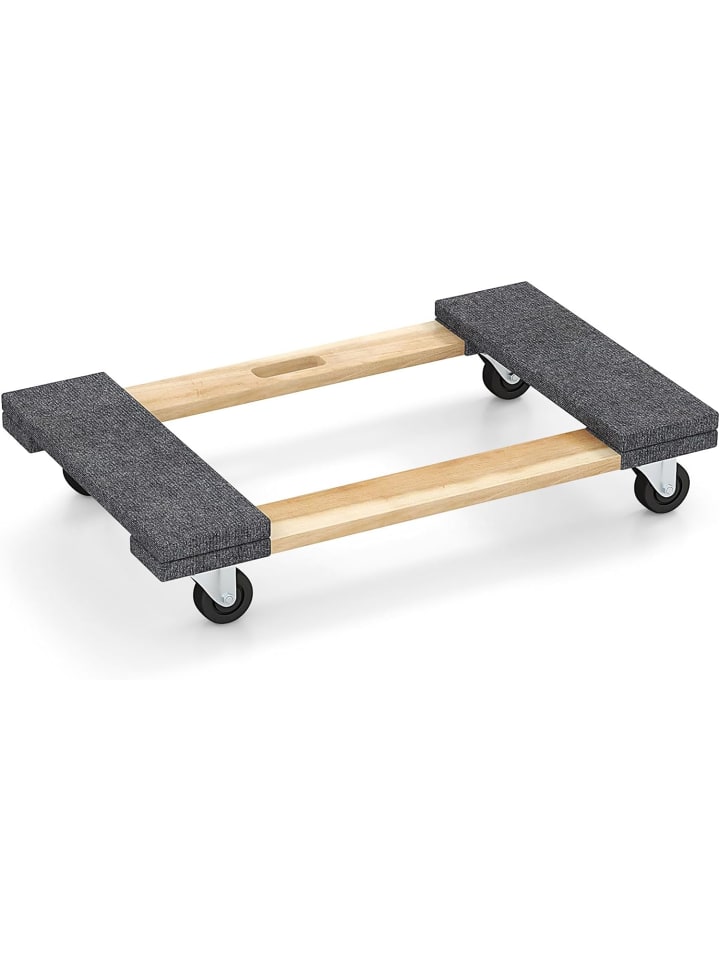 COSTWAY Transportroller bis 450kg in Beige günstig kaufen onesize