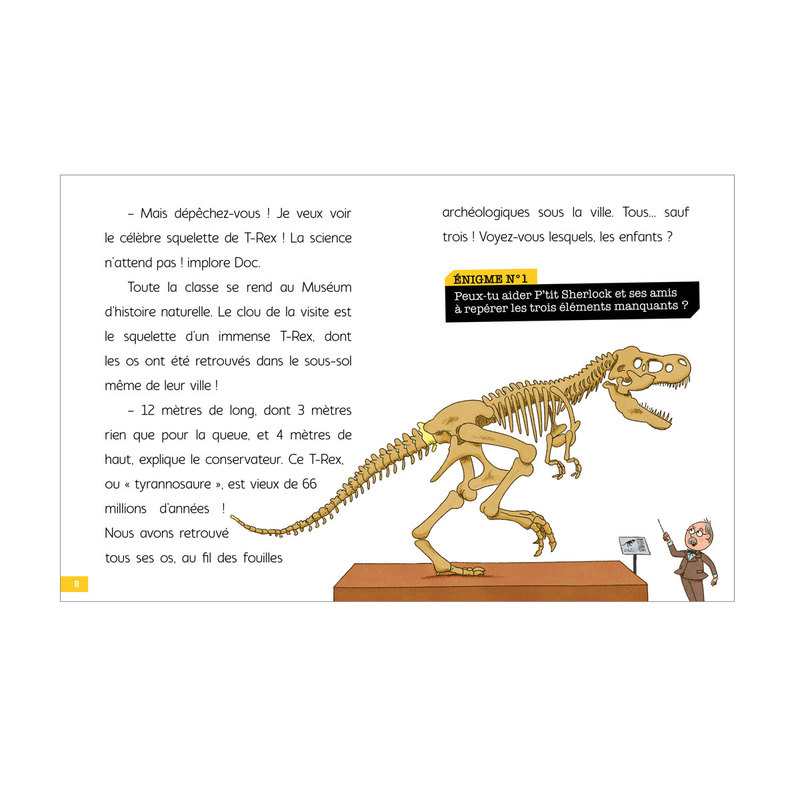 Livre Mission T-Rex - Larousse Jeunesse