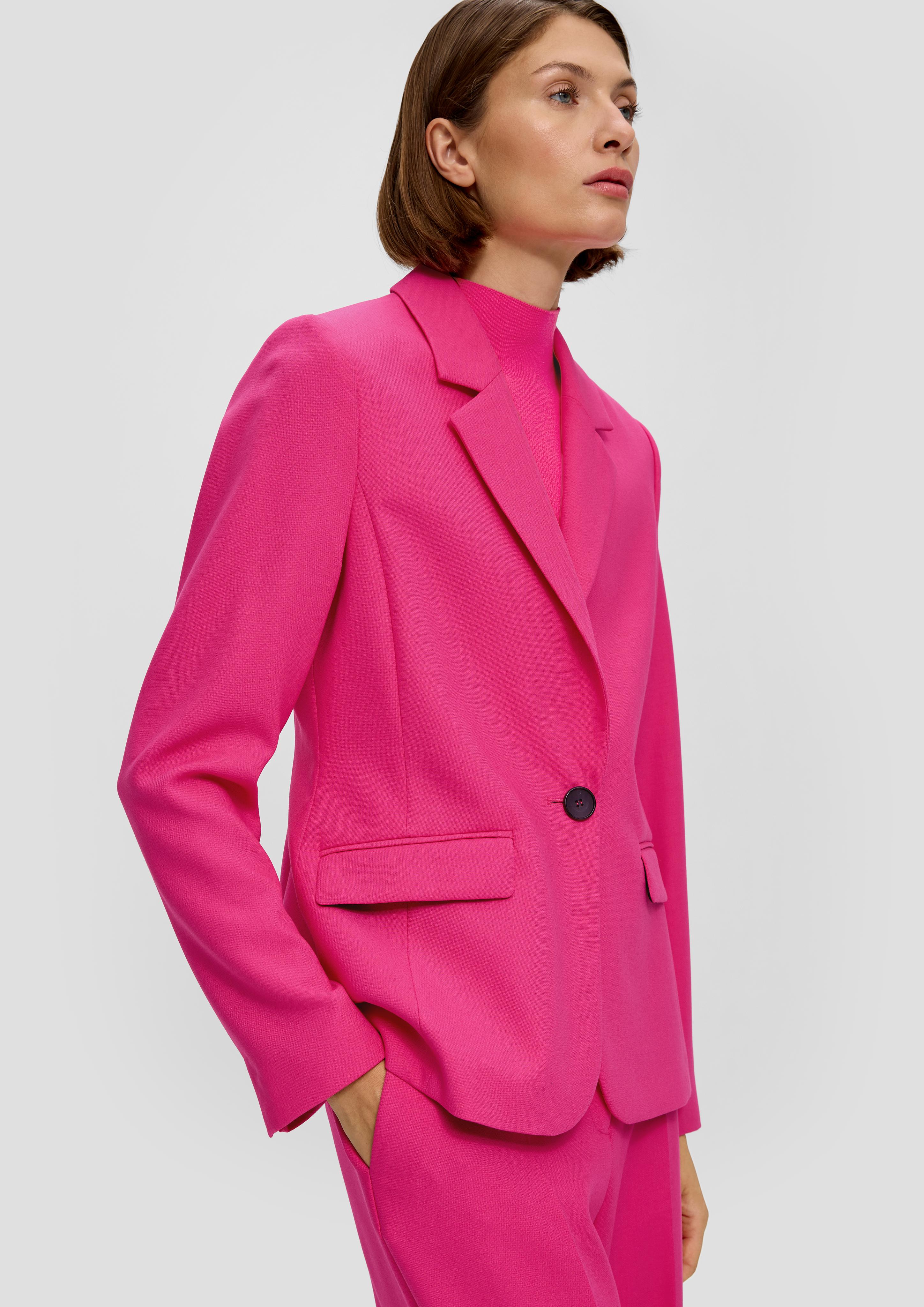 Blazer aus Viskosemix  2135610-4528