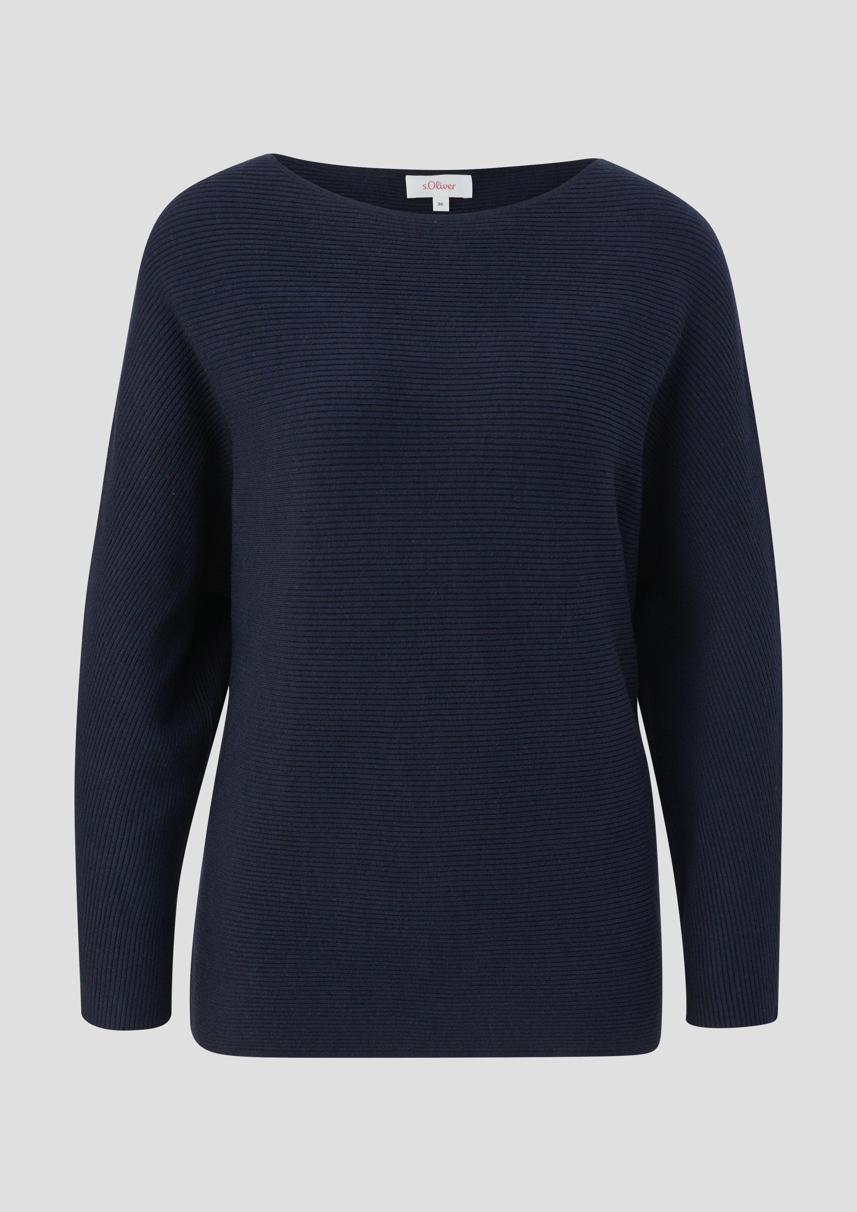 Strickpullover mit Fledermausarm  2133057-5959