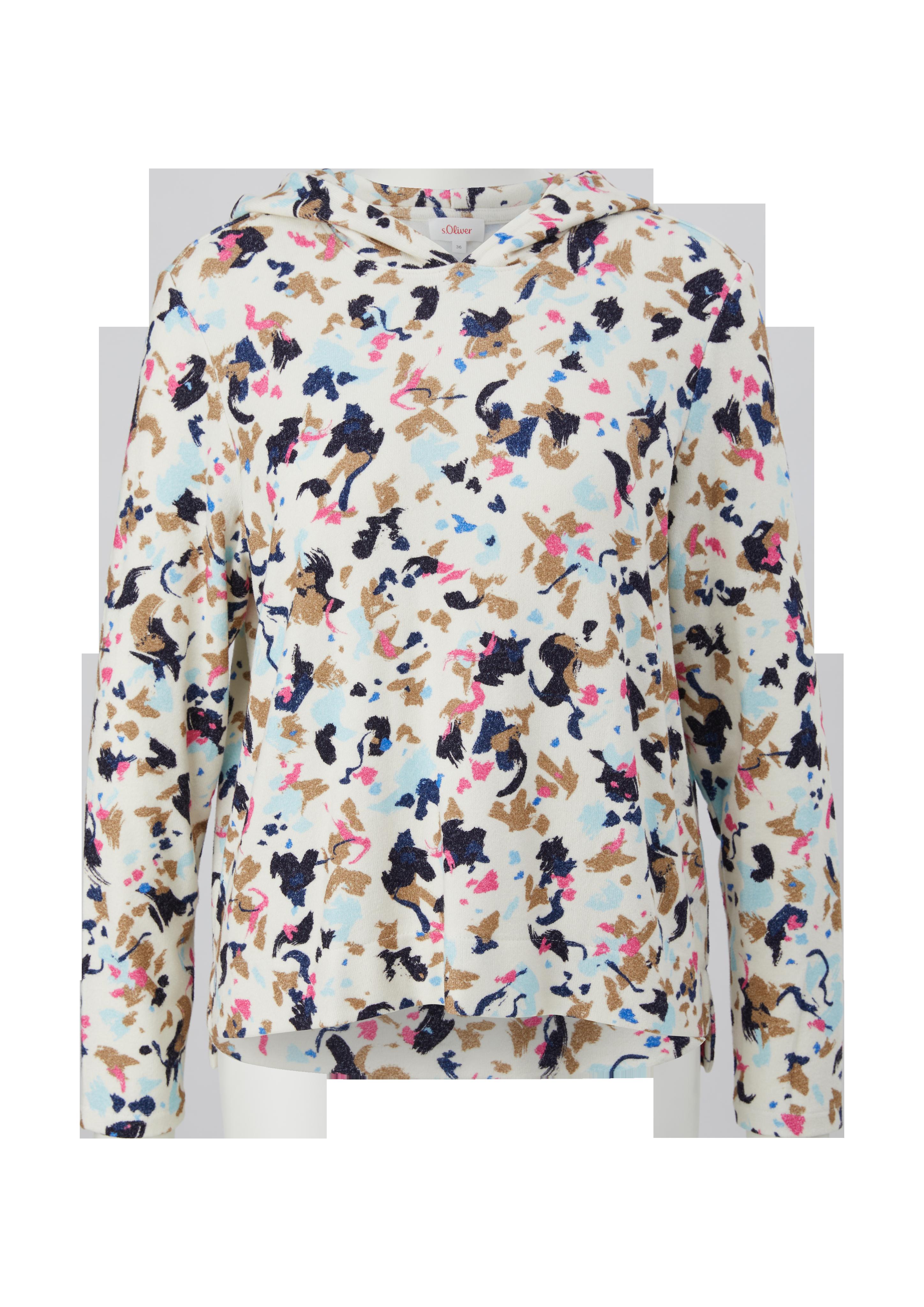 Hoodie mit Allover-Muster  2126464-02A0