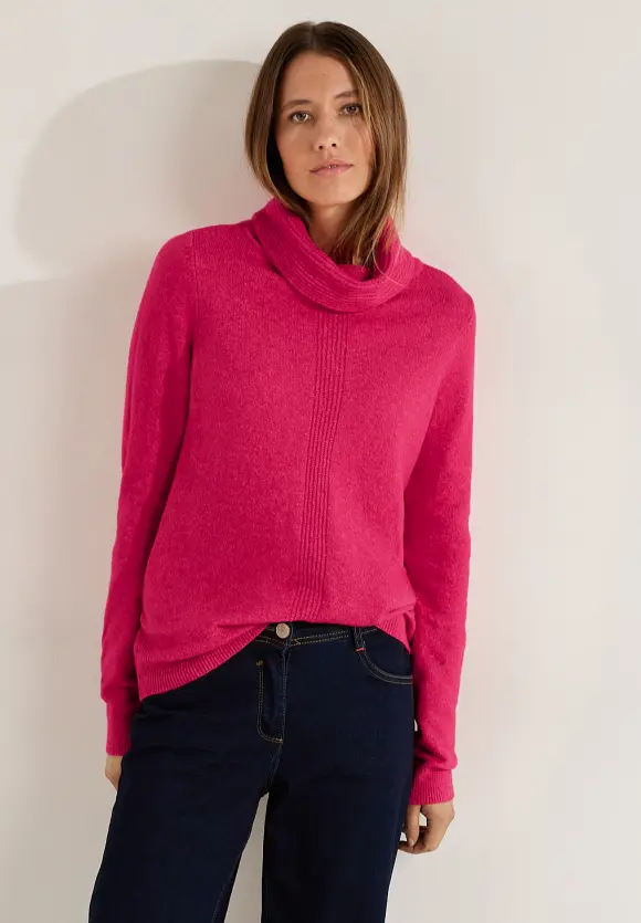 CECIL Pullover mit Rollkragen