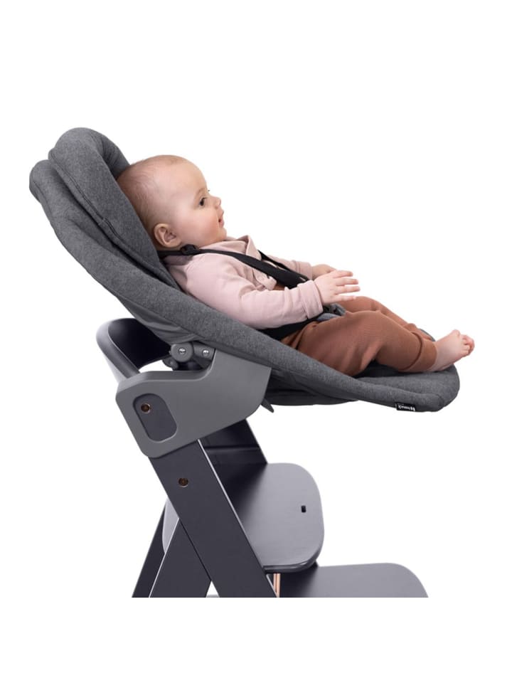 Hauck Beta Plus Dark Grey 5-tlg. Newborn Set - Hochstuhl in grau günstig kaufen onesize