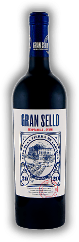 Bodegas Gran Sello, Gran Sello, Tempranillo - Syrah, 2020, Tierra de Castilla  Bodegas Gran Sello, Gran Sello, Tempranillo - Syrah, 2020, Tierra de Castilla   Jahrgang 2020 - 0,75	 Liter - Vol 14%