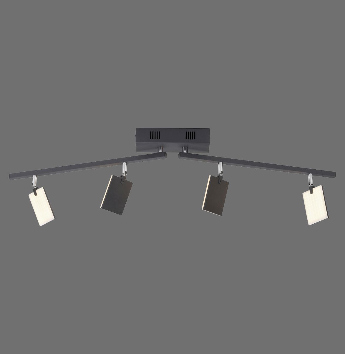 Paul Neuhaus LED Spot Pure-Mira 4-flg schwarz