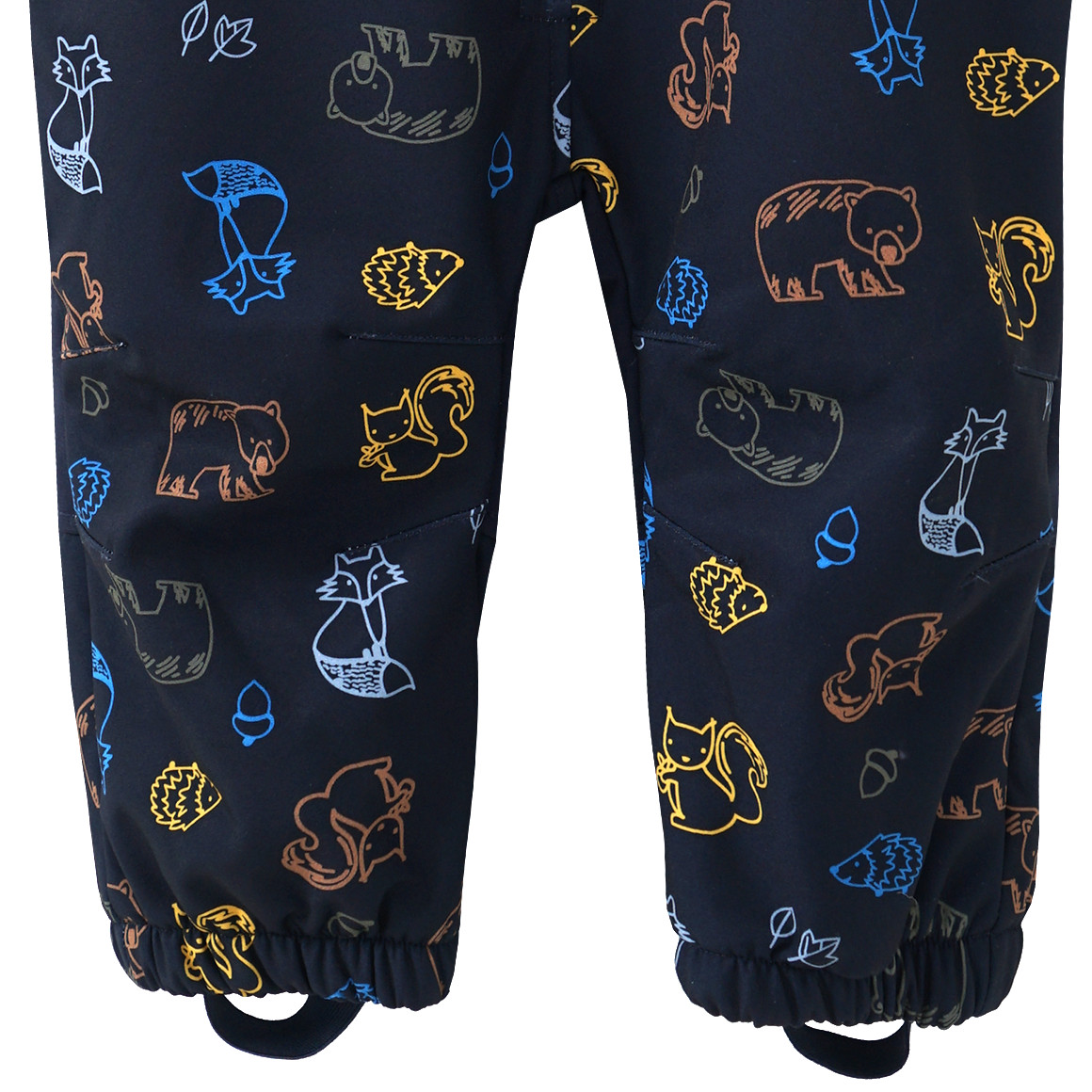 Baby Softshell-Overall mit Tier-Allover