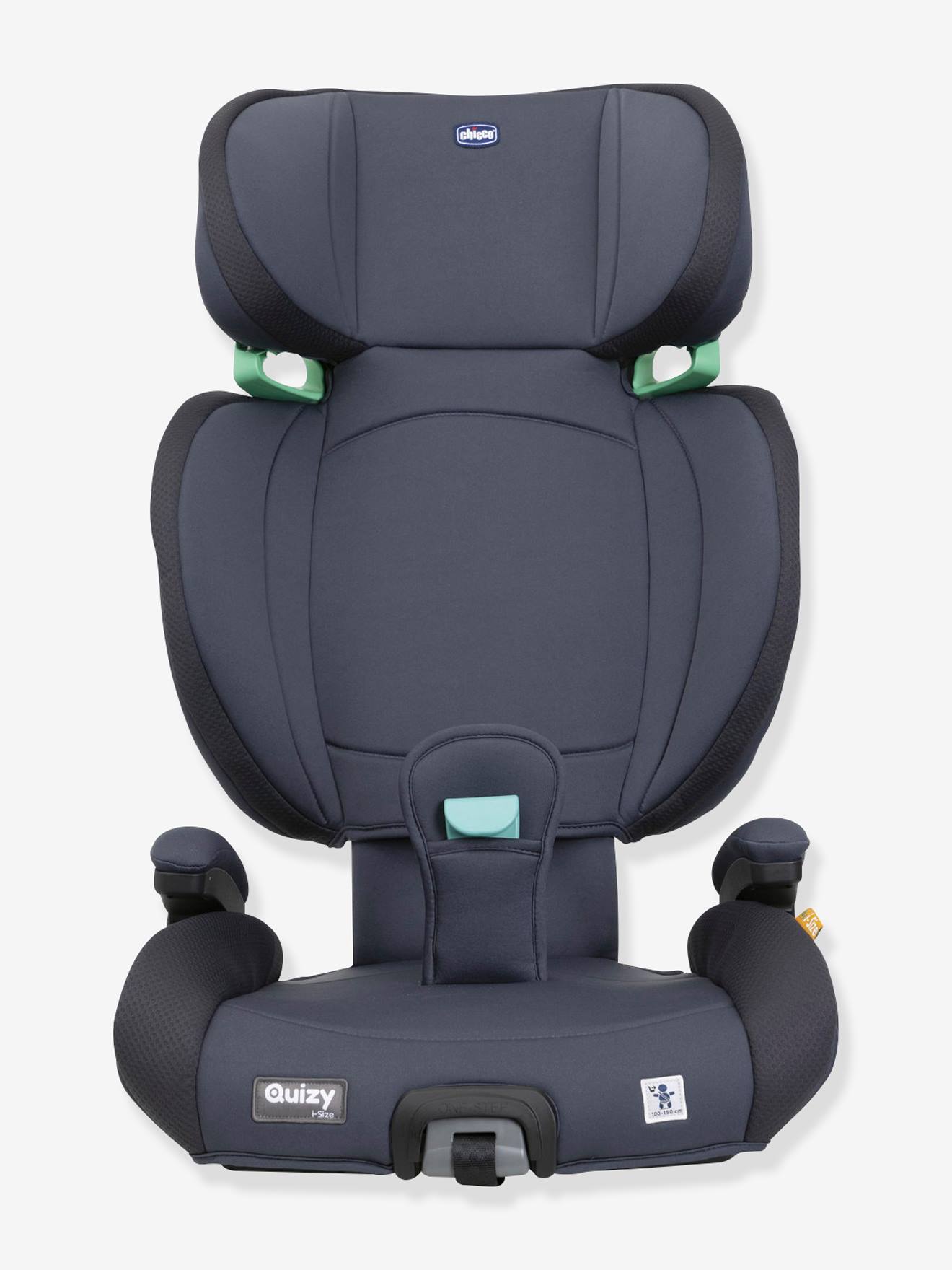 Chicco Kindersitz Quizy i-Size Air CHICCO, 100-150 cm, Gr. 2/3 - schieferblau