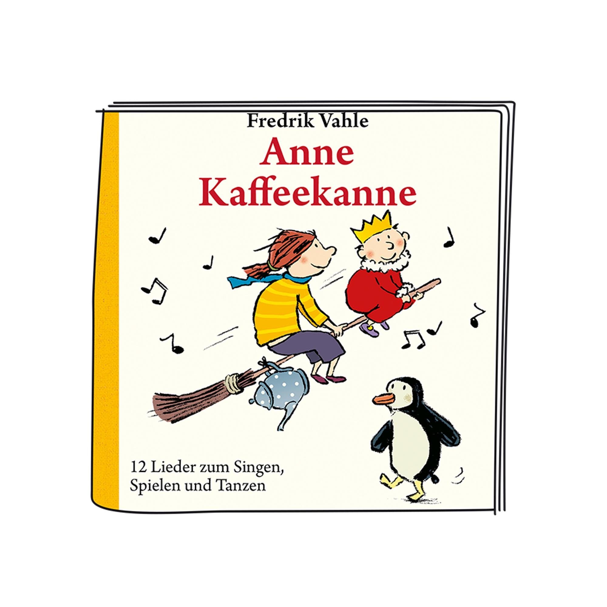 tonies Hörspielfigur Anne Kaffeekanne - 12 Lieder zum Singen, Spielen und Tanzen, Ab 3 Jahren