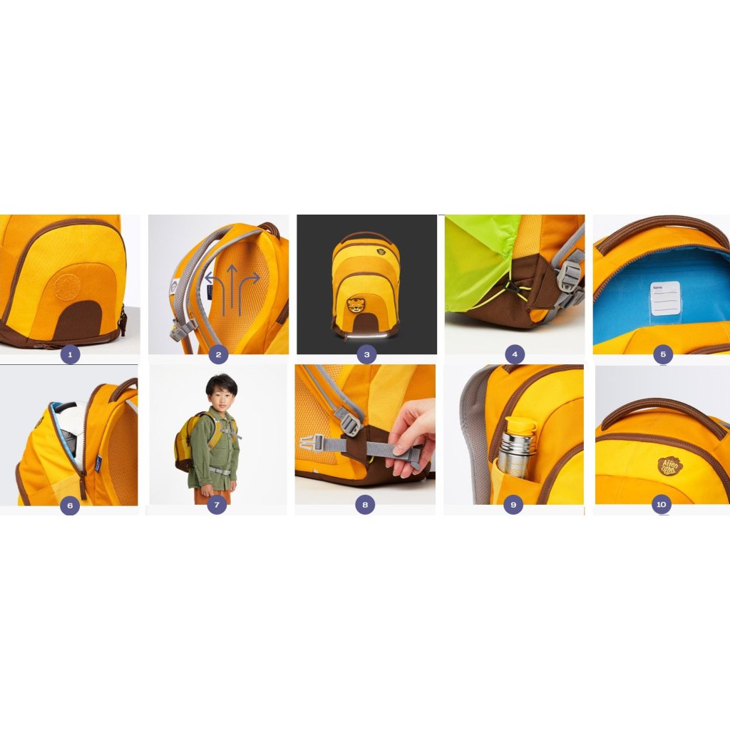 Affenzahn Abenteuerrucksack Daydreamer Tiger gelb