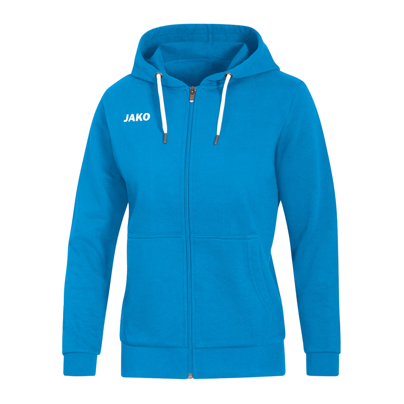 JAKO Base Kapuzenjacke Damen Blau F89