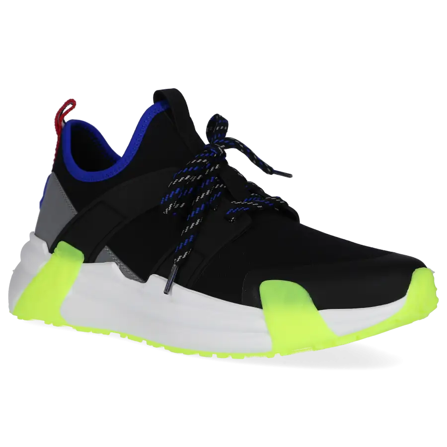 Moncler - Sneaker low LUNAROVE Neopren - schwarz