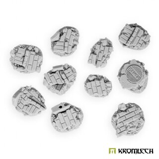Small Old Town Ruins Basing Kit (10)