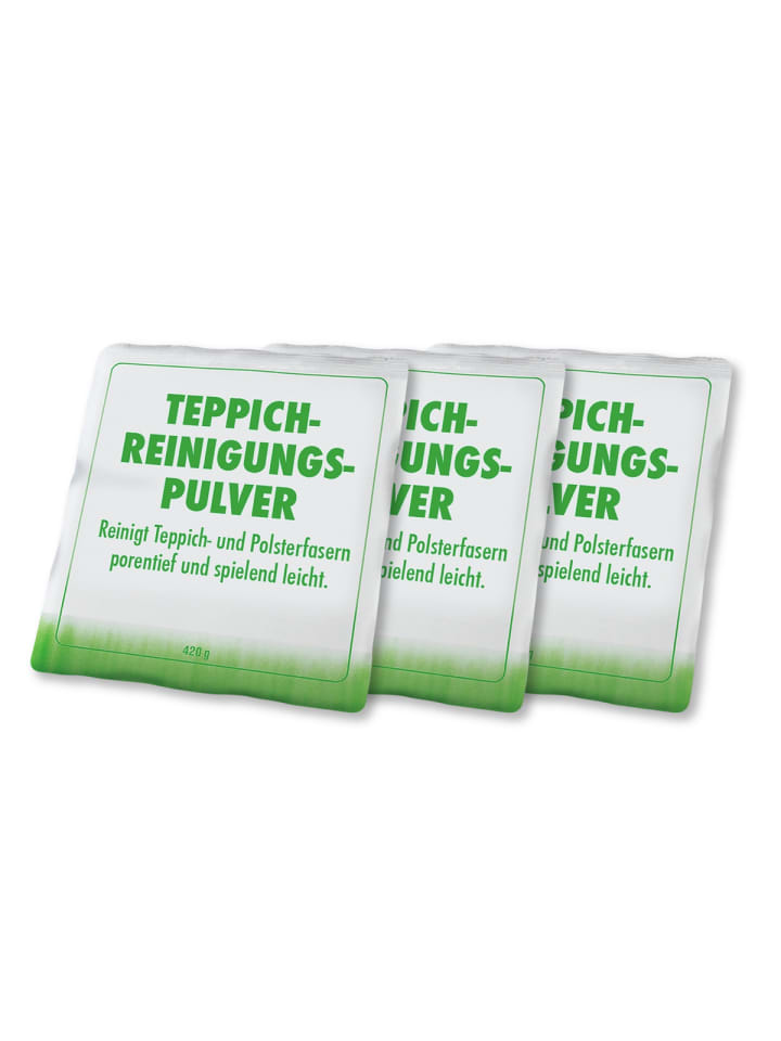 Maximex Teppich-Reinigungspulver 3er Set in Weiß günstig kaufen onesize