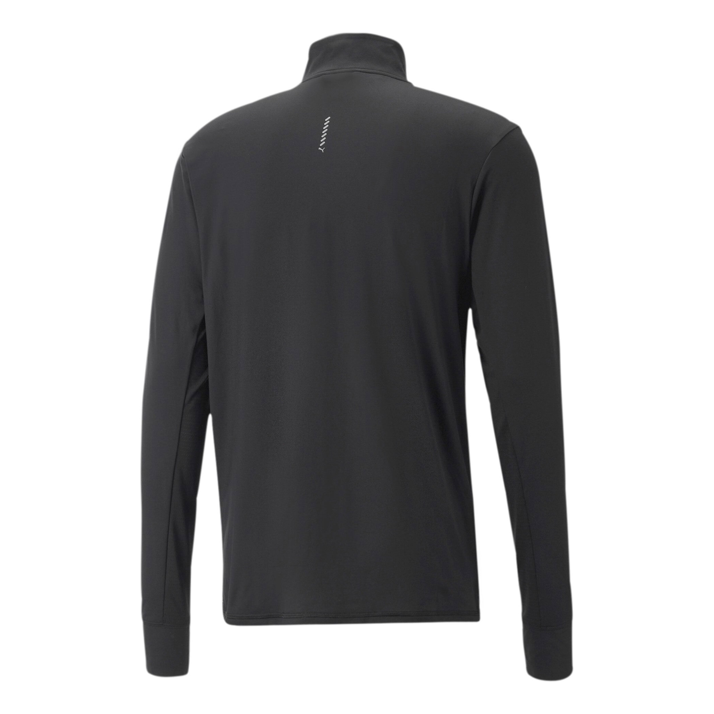 Run Favorite 1/4 Zip Laufshirt Herren - Schwarz