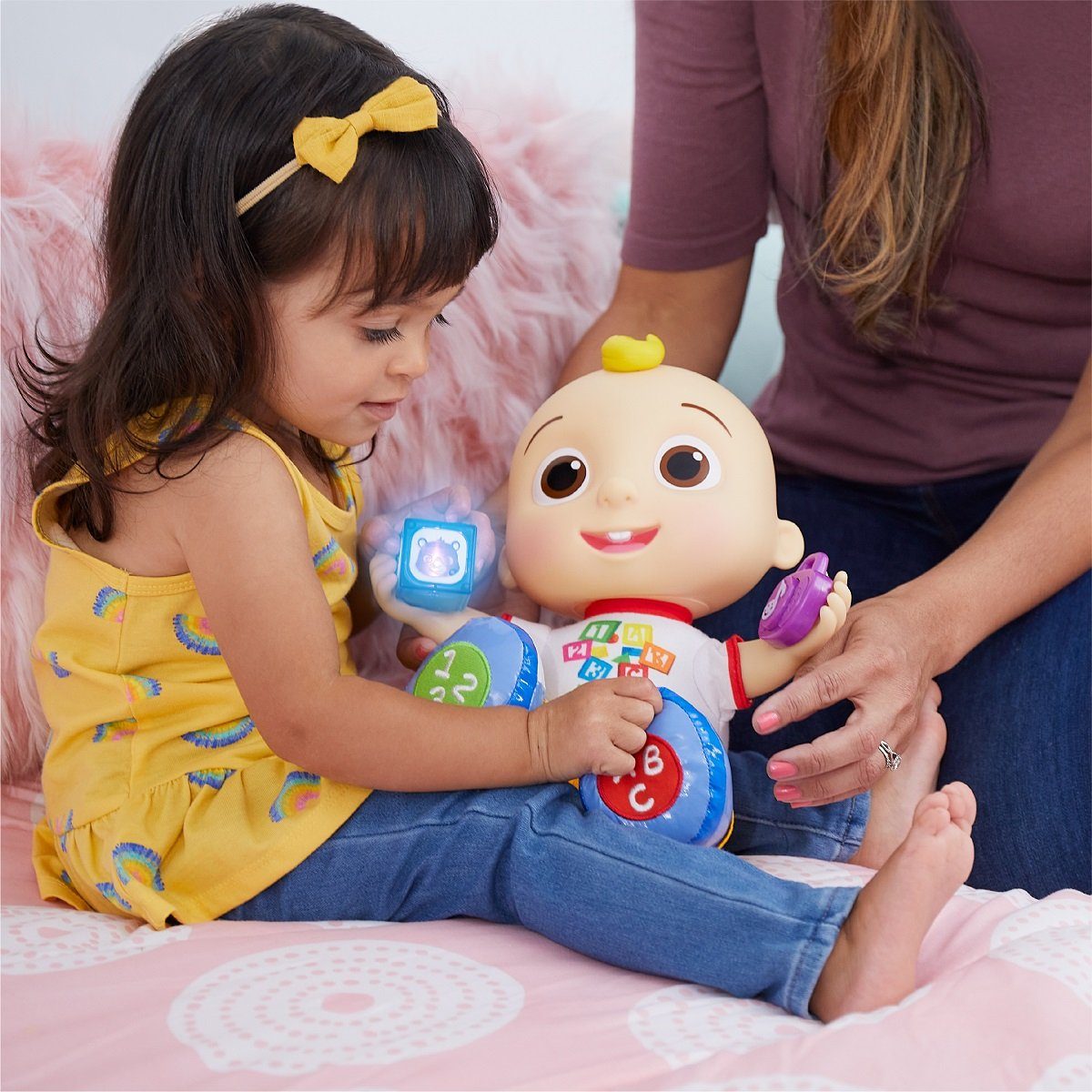 COCOMELON Spielfigur CoComelon Learning JJ Doll inkl. deutscher Sprache