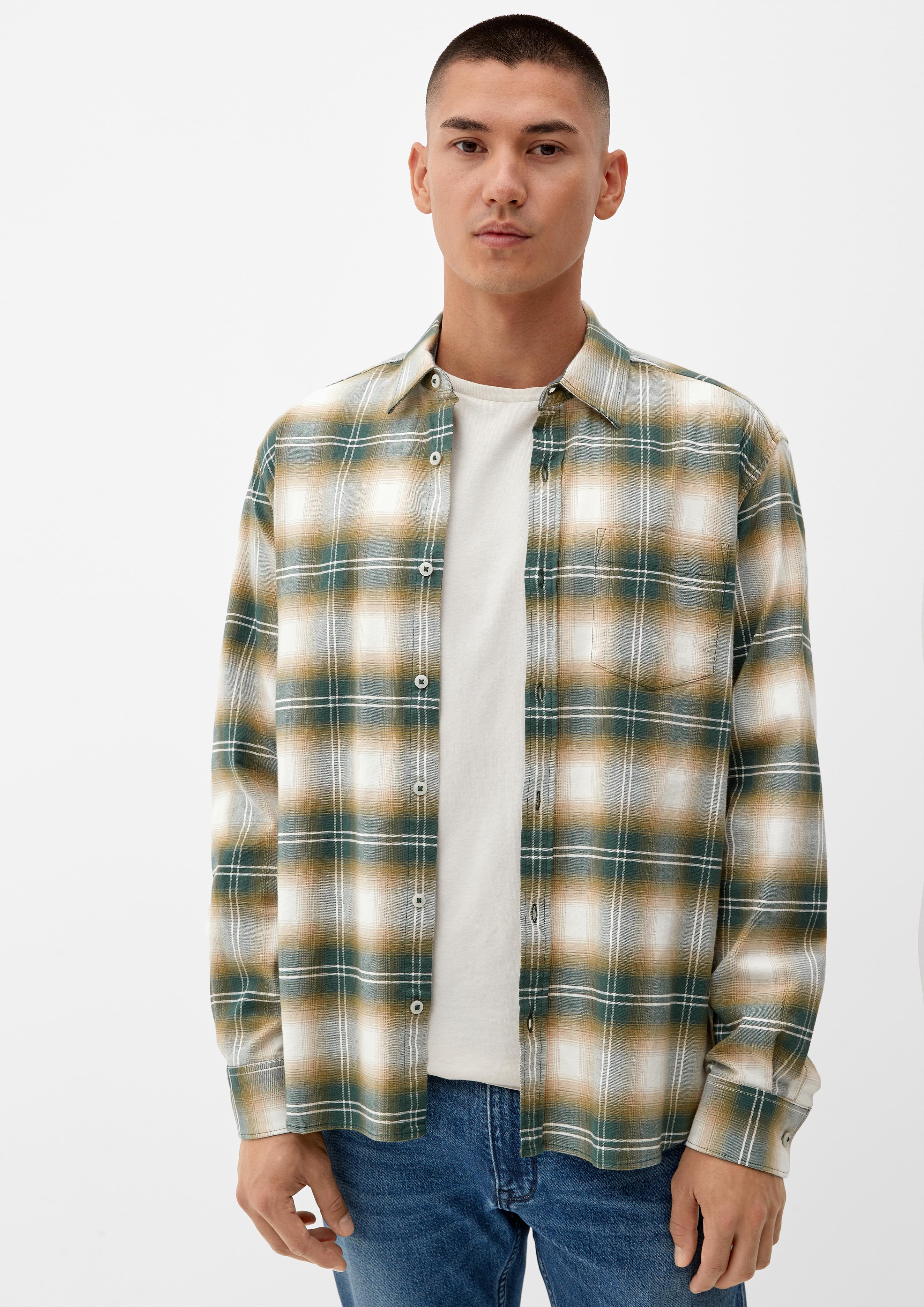 Regular: Kariertes Flanell-Hemd  2120973-78N6