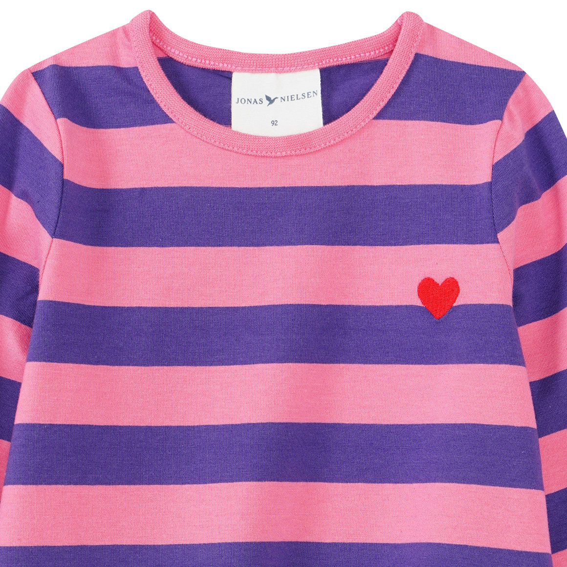 Mädchen Langarmshirt mit Streifen