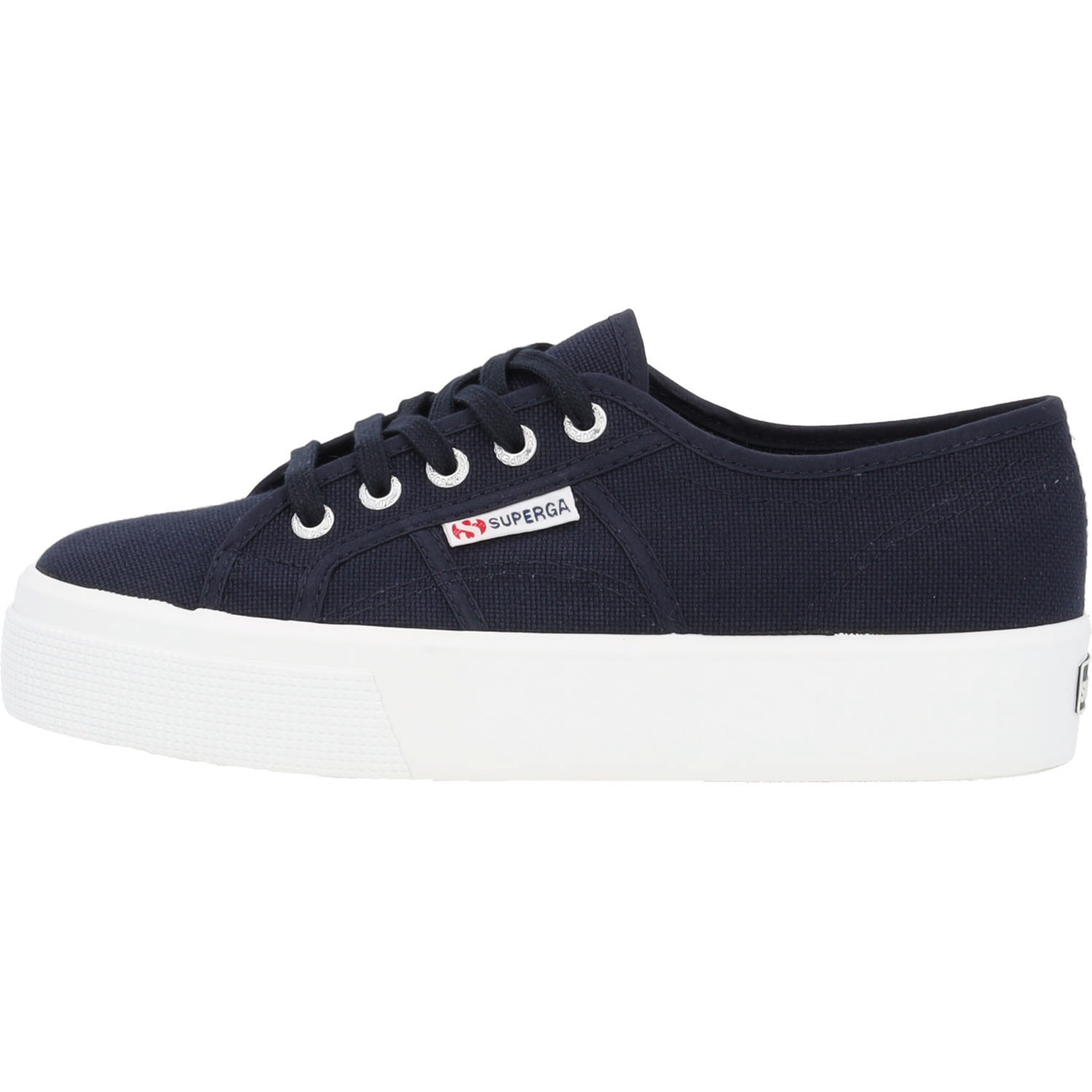 Superga 2730 Cotu S00C3N0, Sneakers Low, Damen, Blau (Navy White)