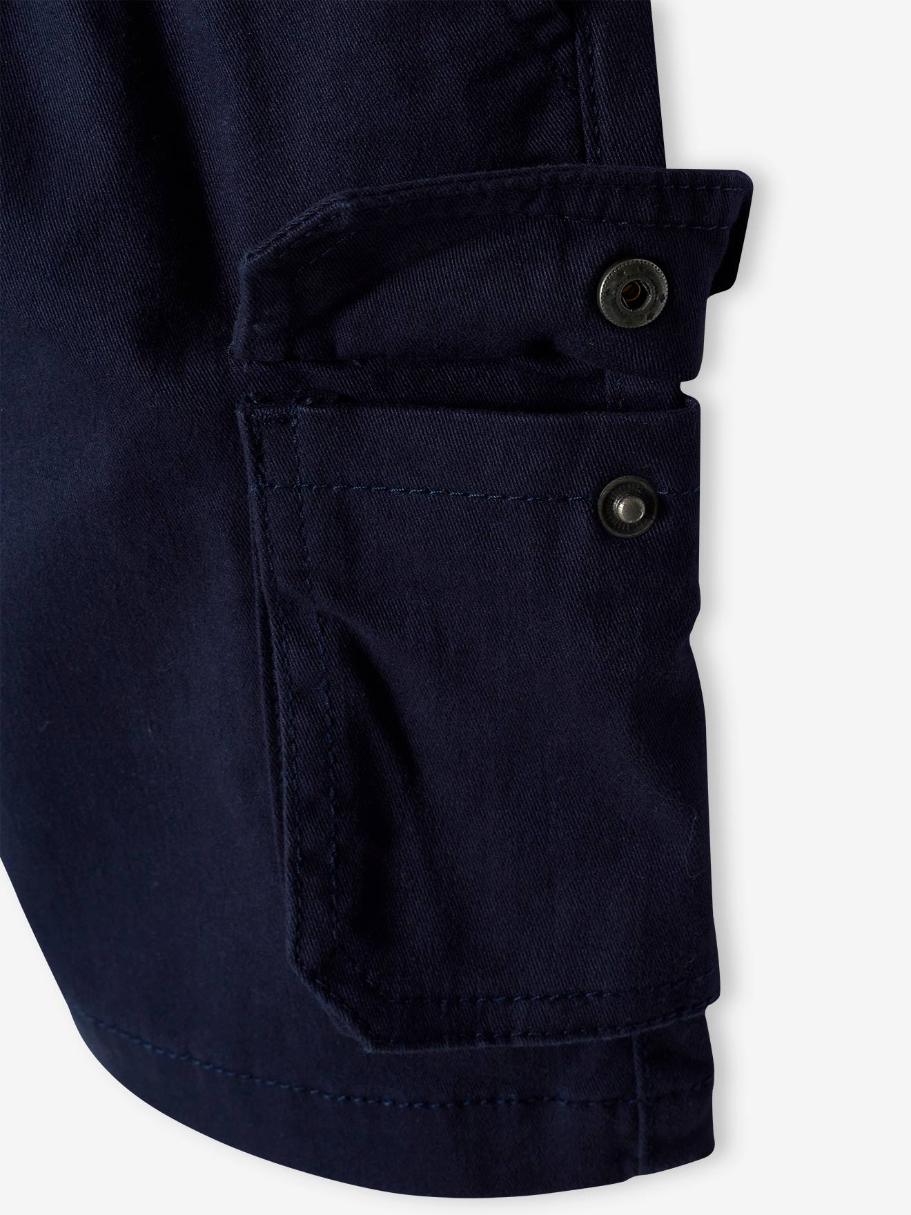 Short battle garçon facile à enfiler beige