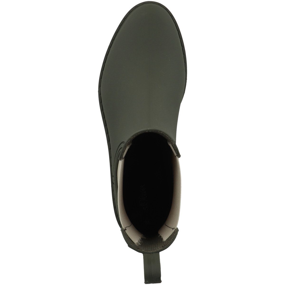 s.Oliver 5-25466-29 Damen Gummistiefelette Zuglasche an der Ferse