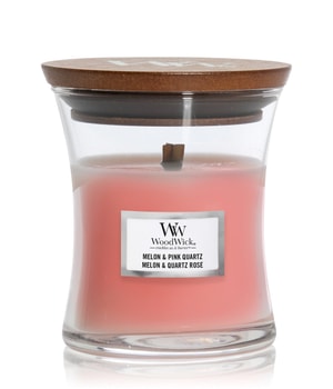 WoodWick Melon & Pink Quartz Hourglass Duftkerze-85 g