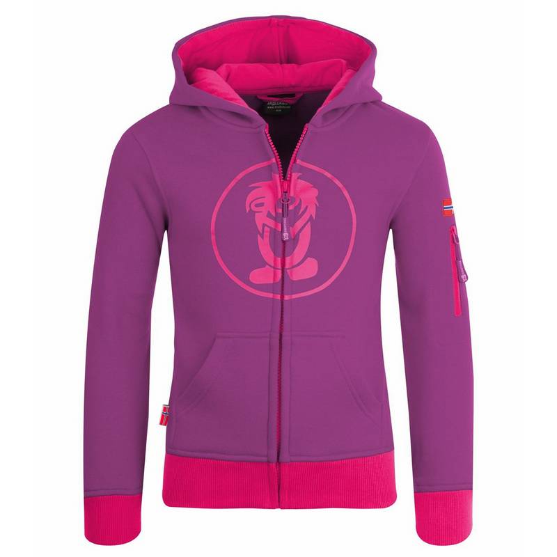 Trollkids Sortland Hoodie Kinder