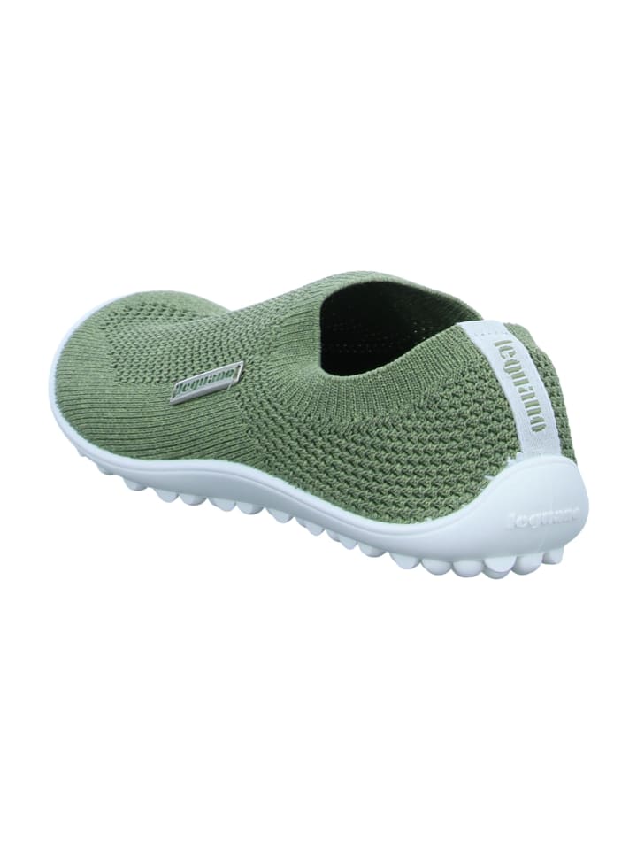 Leguano Sportliche Slipper in Grün günstig kaufen