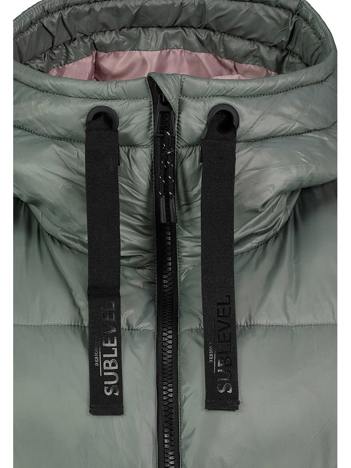 Sublevel Steppweste in Khaki günstig kaufen